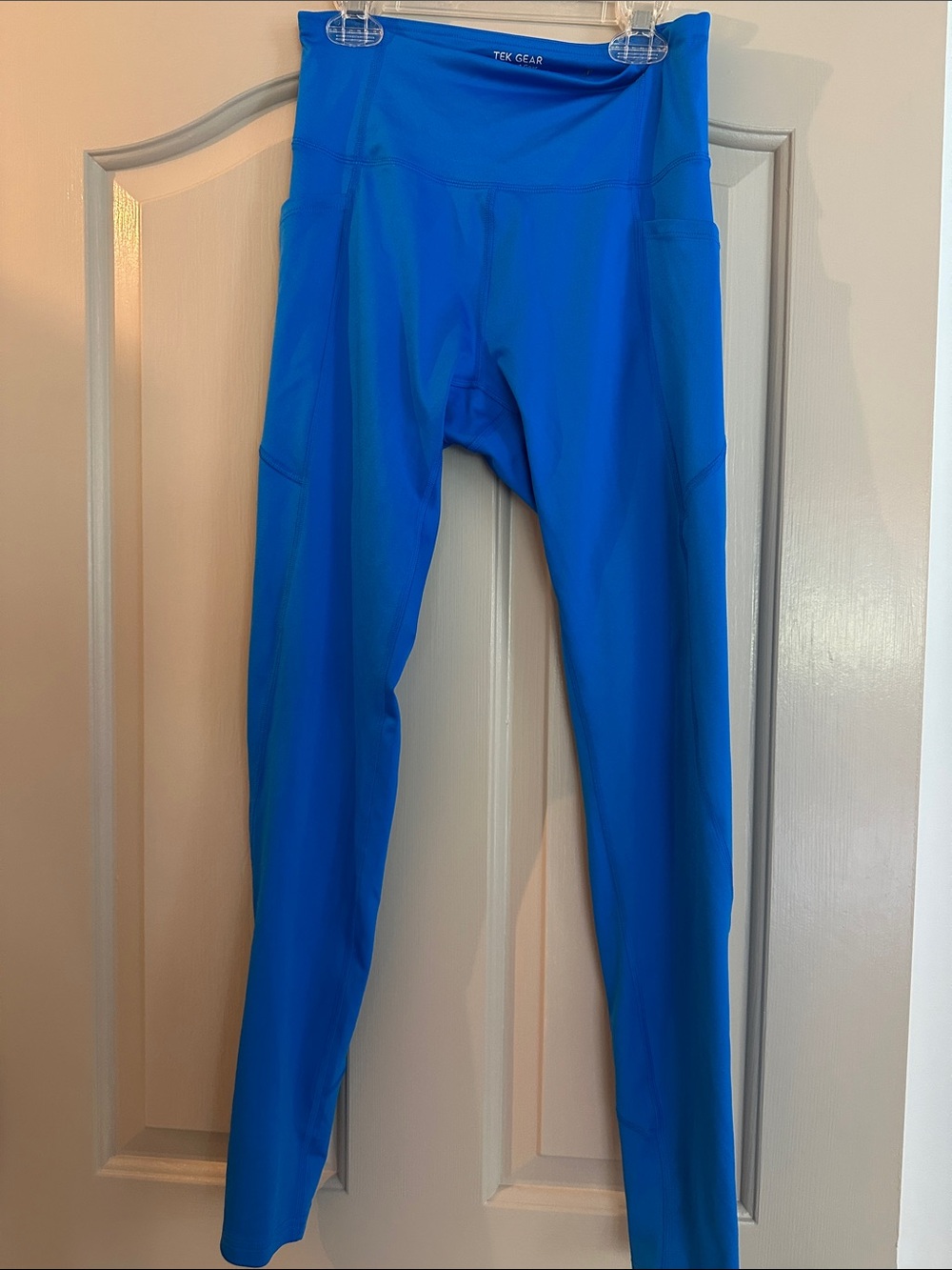 tek gear Vibrant Blue Women's Performance Leggings with Side Pockets